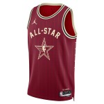 Maillot All-Star 2024 Western Conference LeBron James Rouge Swingman - Homme